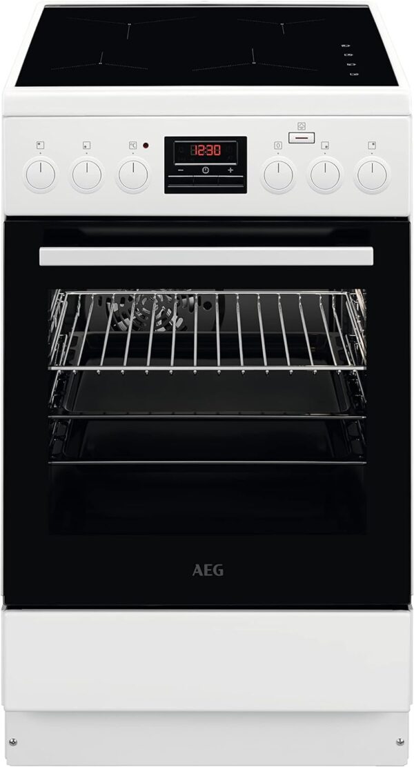 AEG CIB56484BW Induktions-Standherd 50 cm SteamBake