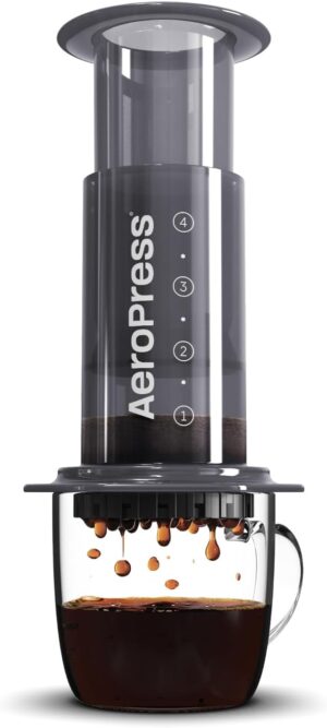 AeroPress A80 Kaffeezubereiter Schwarz 10oz