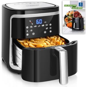 Aigostar Cube 7L XXL Heißluftfritteuse 1900W LED