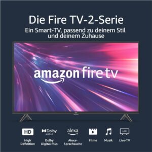 Amazon Fire TV 2 HD 40 Zoll Smart-TV 1080p