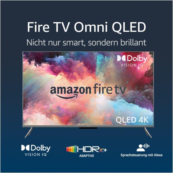 Amazon Fire TV Omni-QLED 55 Zoll 4K UHD Alexa