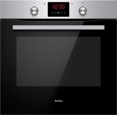 Amica ABE 9430 E Einbaubackofen Umluft Edelstahl Timer