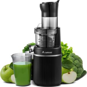 AOBOSI 200W Slow Juicer ZM1501 Schwarz