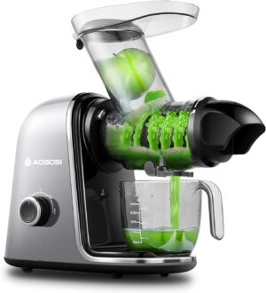 Aobosi Slow Juicer 2-Gang 8-Stufen Reversierfunktion