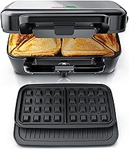 Arendo 3in1 Sandwichmaker Waffeleisen Kontaktgrill