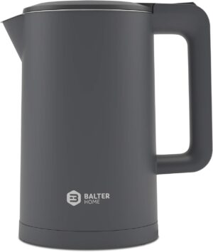 Balter WK-4 Wasserkocher Edelstahl 1,7L LED Grau