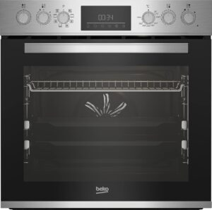 Beko BBUM12328X Einbauherdset Glaskeramik 8 Heizarten