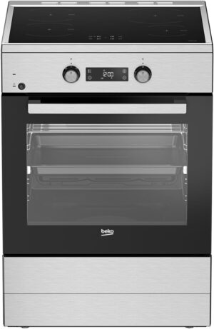 Beko FSM69301SXT Herd Induktion 72L 8 Heizarten SteamAdd