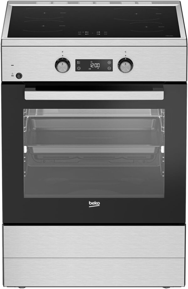 Beko FSM69301SXT Herd Induktion 72L 8 Heizarten SteamAdd