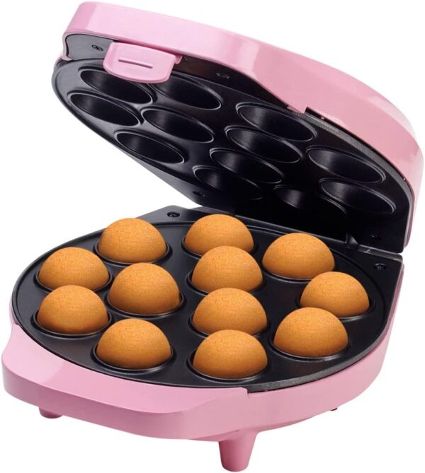 Bestron Cake-Pop-Maker Retro Rosa 700W