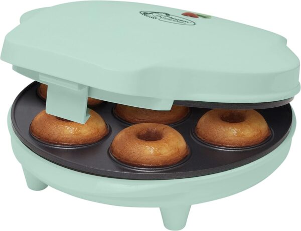 Bestron DMF700M Retro Donut Maker Mint 7 Mini-Donuts