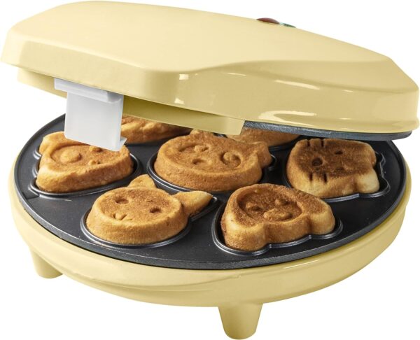 Bestron Mini-Cookie-Maker 700W Gelb Tiermotive