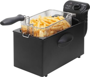 Bestron Öl-Fritteuse ADF3000 3.5L 2000W Schwarz