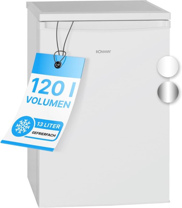 Bomann KS 2184.1 Kühlschrank 120L weiß