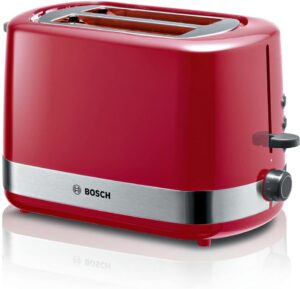 Bosch Toaster TAT6A514 Edelstahl 800W Rot