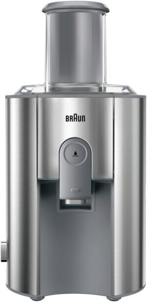 Braun J700 Entsafter 1000W Edelstahl Anti-Tropf