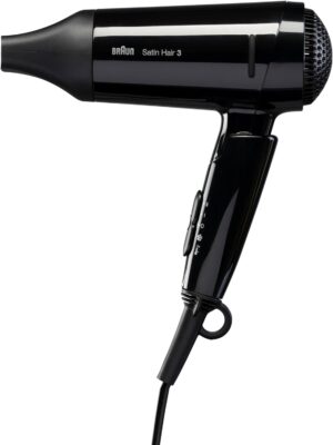 Braun Satin Hair 3 HD350 Föhn klappbar 1600W schwarz