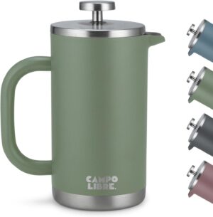 Campo Libre Giorgio French Press Edelstahl 0 6l