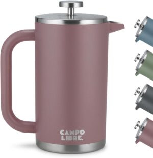 Campo Libre Giorgio French Press Edelstahl 1L Thermo