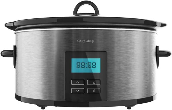 Cecotec Chup Chup 5,5L Slow Cooker Keramik Glasdeckel