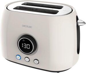 Cecotec ClassicToast 8000 Toaster 800W 2 breite Schlitze