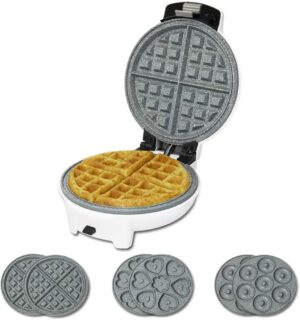 Cecotec Fun Gofrestone Waffeleisen 700W 3 Platten Antihaft