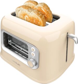 Cecotec RetroVision Toaster Beige 700W 2 Schlitze