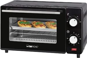 Clatronic MB 3746 Mini-Backofen 8L Schwarz