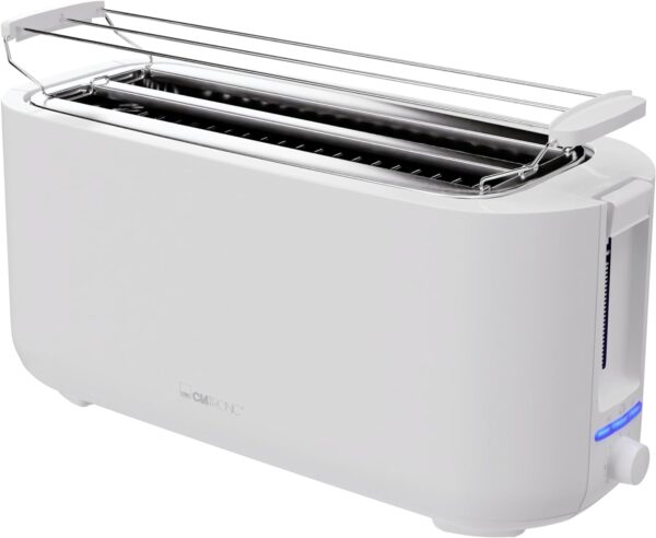 Clatronic TA 3802 Toaster 4 Scheiben Weiß