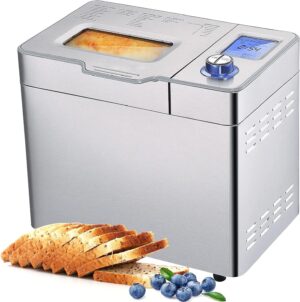 COOCHEER Brotbackautomat 550W 900g Silber Modell XY123