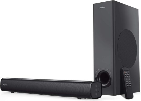 CREATIVE Stage 2.1 Soundbar mit Subwoofer Bluetooth Schwarz