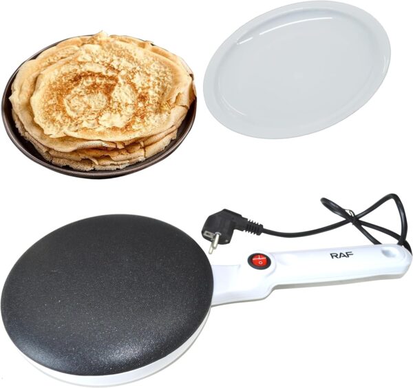 Crepes Maker 650W Antihaft Teflon kabellos