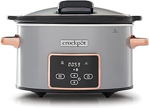 Crock-Pot CSC059X Slow Cooker 3,5L Silber Roségold