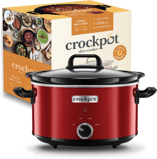 Crock-Pot SCV400RD Slow Cooker 3,5L Rot