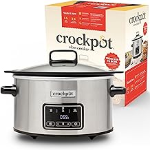 Crockpot CSC111X Digital Slow Cooker 3,5L Edelstahl