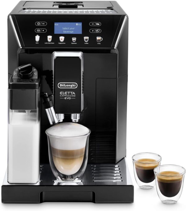 DeLonghi Eletta Evo ECAM 46860B Kaffeevollautomat schwarz