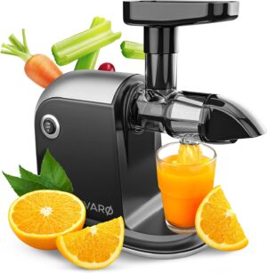 Divaro Slow Juicer 150W BPA-frei mit Reinigungsbürste