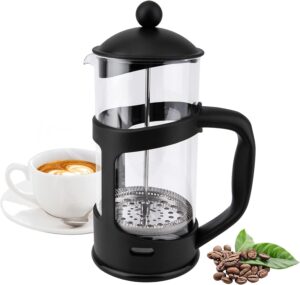 DUCHIFAD French Press 0,35L Edelstahl Dreifachfilter