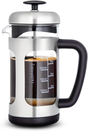 Edelstahl French Press Kaffeebereiter 350ml