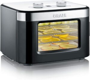 Graef DA2042EU Mini-Dörrautomat 400W Timer schwarz