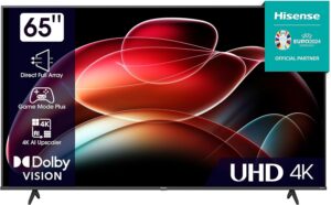 Hisense 65E6KT 65 Zoll 4K UHD HDR Smart-TV Alexa 2023