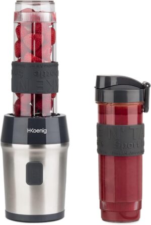 H.Koenig SMOO9 Smoothie Maker 300W 570ml Edelstahl