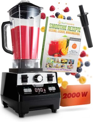 Hochleistungsmixer NUTRI-BLENDER MAX 2000W 2L BPA-frei