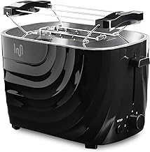 Impolio Toaster Classic 700W Schwarz 7 Stufen Krümelfach