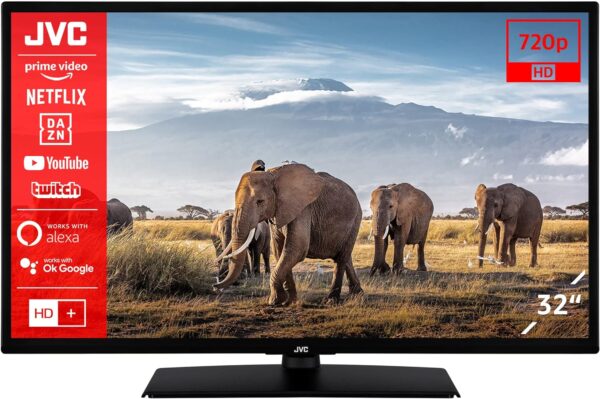 JVC 32 Zoll Smart TV HD Ready HDR Triple-Tuner