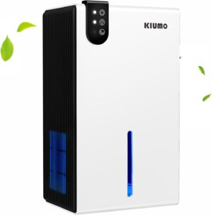 Kiumo Luftentfeuchter 2.5L mit LED und Auto-Abschaltung