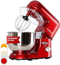 Klarstein Bella Rossa Küchenmaschine 2000W 5L Schüssel