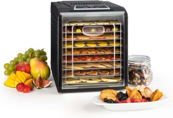 Klarstein Fruit Jerky Pro 9 Dörrautomat 700W Schwarz