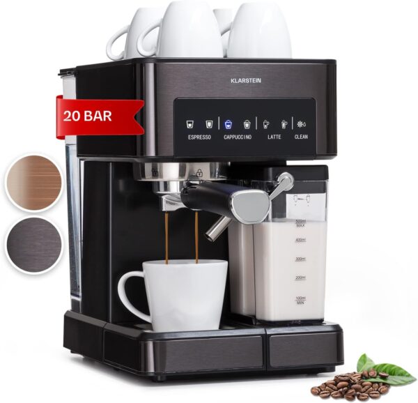 Klarstein Passionata 20 Espresso-Maschine 20 Bar 1,8L