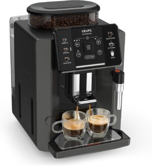 Krups EA910810 Kaffeevollautomat Milchschaum 5 Getränke